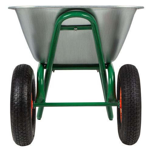 Тачка садово-строительная, 2-х колесная, усиленная, грузоподъемность 320 кг, объем 100 л Palisad по ценам производителя в Москве с доставкой по всей России