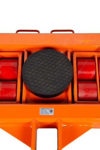 Роликовая платформа поворотная TOR X24 г/п 24 т (с ручкой) по ценам производителя в Москве с доставкой по всей России