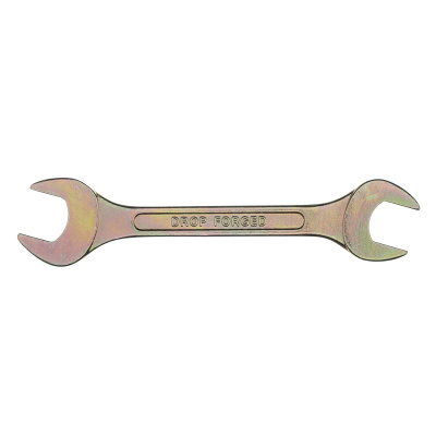 Ключ рожковый, 20 х 22 мм, желтый цинк Сибртех по ценам производителя в Москве с доставкой по всей России