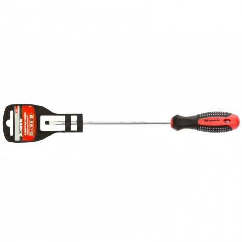 Отвертка Fusion, SL4 х 150 мм, CrV, трехкомпонентная рукоятка "Anti slip" Matrix по ценам производителя в Москве с доставкой по всей России