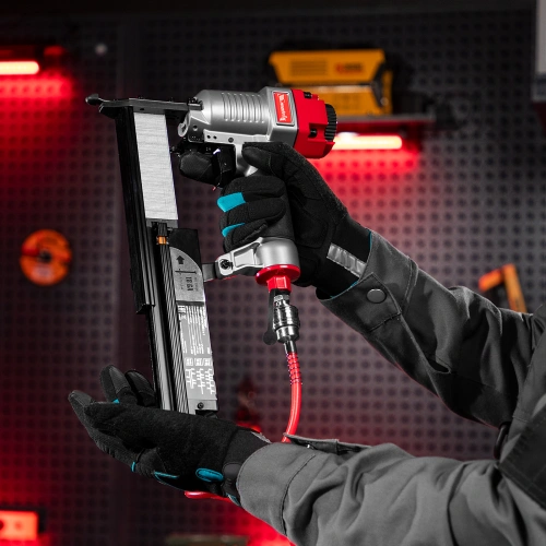 Нейлер-степлер пневматический 3 в 1, с регулировкой глубины забивания, гвозди 18GA, гвозди 16GA, скобы 18 GA Matrix по ценам производителя в Москве с доставкой по всей России