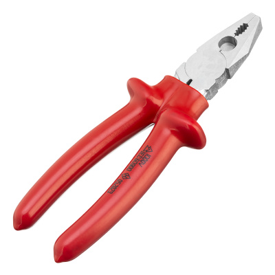 Плоскогубцы комбинированные, 200 мм, диэлектрические ручки до 1000 В, оцинкованные (НИЗ) по ценам производителя в Москве с доставкой по всей России