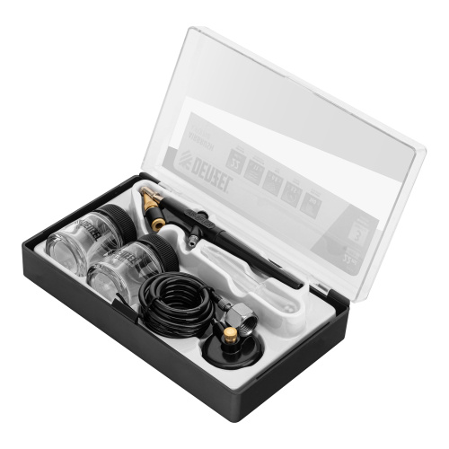 Аэрограф с нижним бачком AB2, 0,8 мм, 22 мл, 11 л/мин Denzel по ценам производителя в Москве с доставкой по всей России