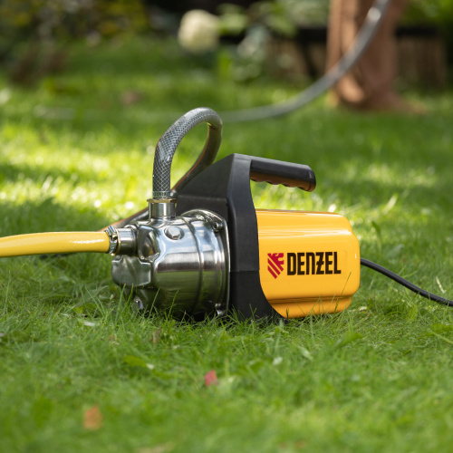 Садовый поверхностный насос GP 1000Х, 1000 Вт, 3500 л/ч, подъем 44 м, нержавейка Denzel по ценам производителя в Москве с доставкой по всей России