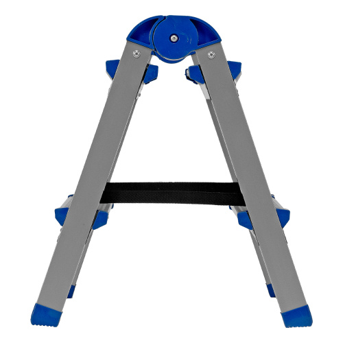 Стремянка двухсторонняя 2 ступени, сталь профиль, стальные ступени, Россия Сибртех по ценам производителя в Москве с доставкой по всей России