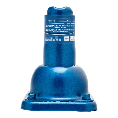 Домкрат механический бутылочный, 2 т, h подъема 150-310 мм, 2 части (домкрат, ручка) Stels по ценам производителя в Москве с доставкой по всей России