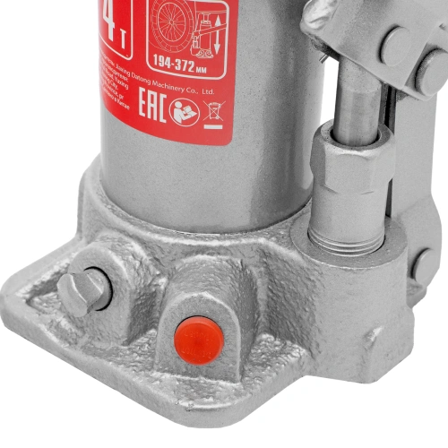 Домкрат гидравлический бутылочный, 4 т, высота подъема 194-372 мм, в пластиковый кейсе Matrix по ценам производителя в Москве с доставкой по всей России