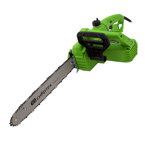 Пила цепная электрическая ПЦЭ-2200П с поперечным двигателем, 2.2 кВт, 16'' (40 см) Сибртех по ценам производителя в Москве с доставкой по всей России