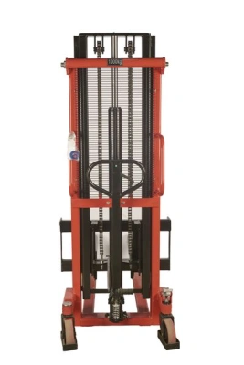 Штабелер гидравлический 1,0 т 2,5 м TOR CTY-EH с раздвижными вилами по ценам производителя в Москве с доставкой по всей России