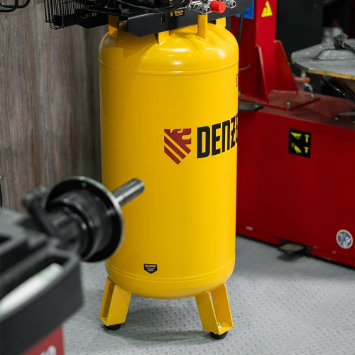 Компрессор воздушный BCV2200/100V, ременный привод , 2.3 кВт, 100 литров, 440 л/мин Denzel по ценам производителя в Москве с доставкой по всей России