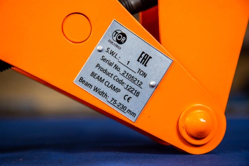 Захват балочный TOR LJ-Q-1 (г/п 1 т) по ценам производителя в Москве с доставкой по всей России