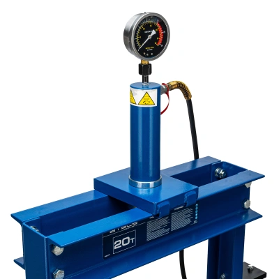Пресс гидравлический с манометром и педалью, 20 т (комплект из 2 частей) Stels по ценам производителя в Москве с доставкой по всей России