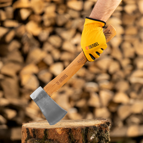 Топор кованый, 900 г, американский тип, буковая рукоятка, 430мм, EFP Denzel по ценам производителя в Москве с доставкой по всей России