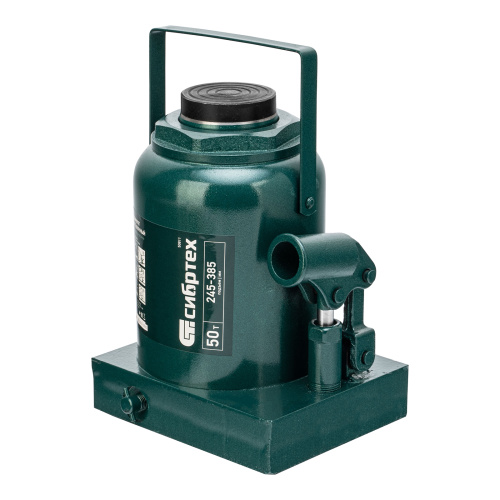 Домкрат гидравлический бутылочный, 50 т, 245-385 мм Сибртех по ценам производителя в Москве с доставкой по всей России