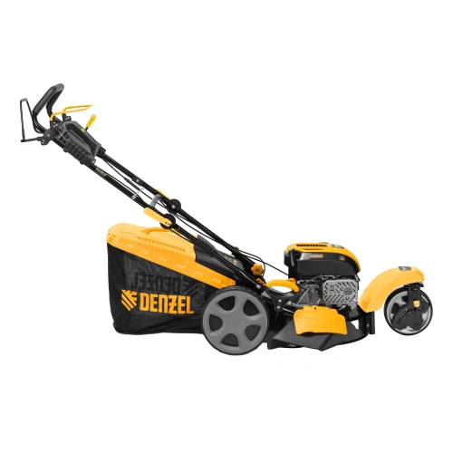 Бензиновая газонокосилка GLT-460SP-T, Trike 149 см3, 46 см, привод, панель, 60л Denzel по ценам производителя в Москве с доставкой по всей России