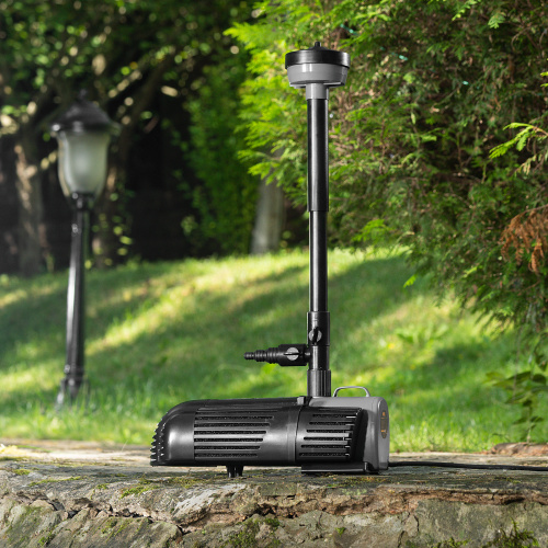 Насос фонтанный FNP90-39, 92 Вт, подъем 3,9 м, 3200 л/ч, колокольчик/каскад/гейзер Denzel по ценам производителя в Москве с доставкой по всей России