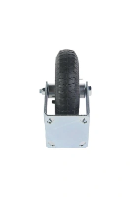 Колесо пневматическое резиновое 210 мм PRF 80 неповоротное на кронштейне купить в Москве с доставкой по всей России | ProtosMarket.ru