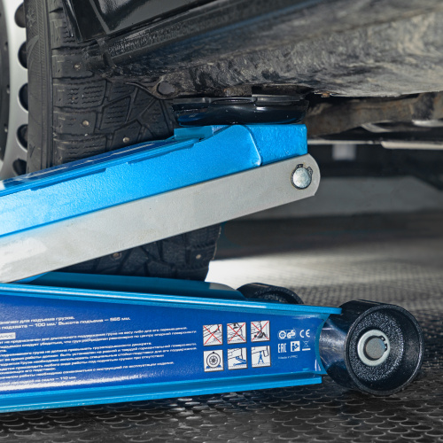Домкрат гидравлический подкатной, быстрый подъем, 3.5т, Low Profile Quick, 100-565 мм, профессиональный Stels по ценам производителя в Москве с доставкой по всей России