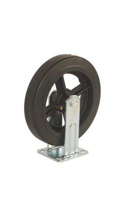 Колесо большегрузное неповоротное FCd 85 250 мм обрезиненное (N) по ценам производителя в Москве с доставкой по всей России