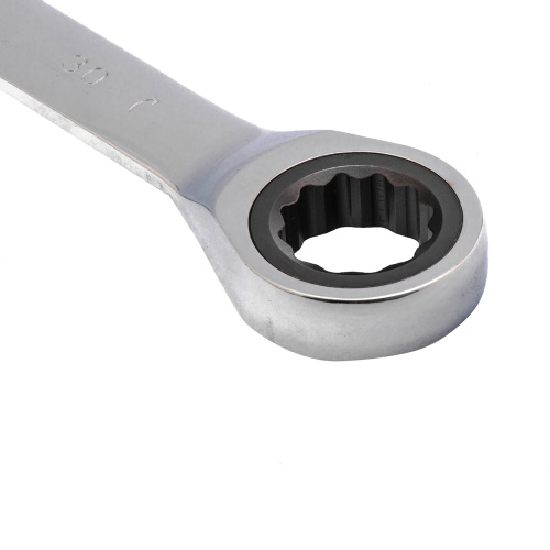 Ключ комбинированный трещоточный, 30 мм, CrV, зеркальный хром Matrix по ценам производителя в Москве с доставкой по всей России