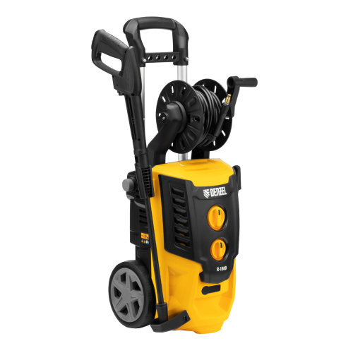 Моечная машина высокого давления R-180D, 2200 Вт, 180 бар, 380 л/ч, с барабаном Denzel по ценам производителя в Москве с доставкой по всей России