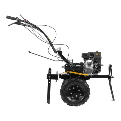 Мотоблок DPT-270X, 7 л.с., диск.сцеп, шир 90 см, глуб 35 см,фрез 3х4,ВОМ,скор 2В/1Н,кол 8" Denzel по ценам производителя в Москве с доставкой по всей России