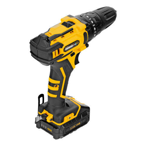 Дрель-шуруповерт аккумуляторная CDL-12-02BM, Li-Ion, 12 В, 2 акк. Denzel по ценам производителя в Москве с доставкой по всей России