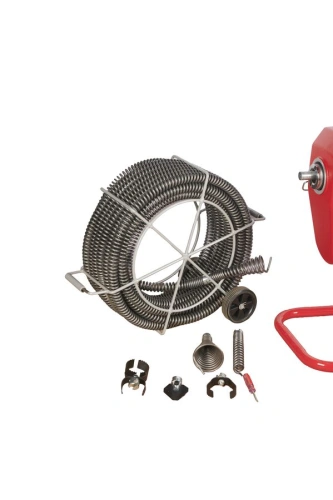 Машина для прочистки канализационных труб секционная 50-200 мм 1,1 кВт TOR TD-200-A по ценам производителя в Москве с доставкой по всей России