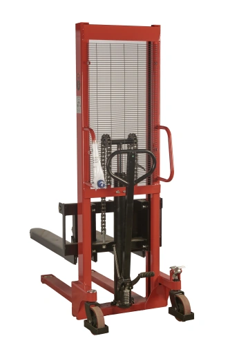 Штабелер гидравлический 1,5 т 1,6 м TOR CTY-E с раздвижными вилами по ценам производителя в Москве с доставкой по всей России