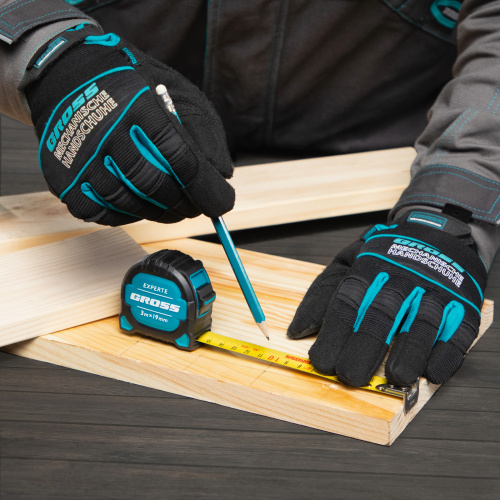 Рулетка Experte,3 м x 19 мм,двухкомпонентный корпус,магнит,двухсторонняя разметка,нейлон Gross по ценам производителя в Москве с доставкой по всей России