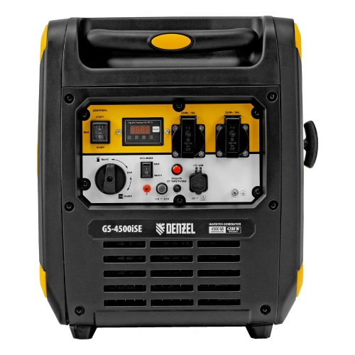 Генератор инверторный GS-4500iSE, 4,5 кВт, 230 В, закрытый корпус, электростартер Denzel по ценам производителя в Москве с доставкой по всей России