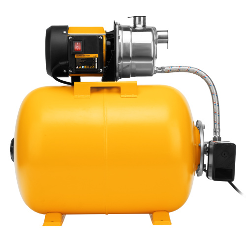 Насосная станция PSL1100X, 1100 Вт, 3600 л/ч, ресивер 50 л, подъем 45 м, нержавейка Denzel по ценам производителя в Москве с доставкой по всей России