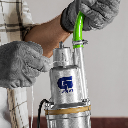 Вибрационный насос СВН300-10, верхний забор, 300 Вт, напор 75 м, 1200 л/ч, кабель 10 м Сибртех, 1200 л/ч по ценам производителя в Москве с доставкой по всей России