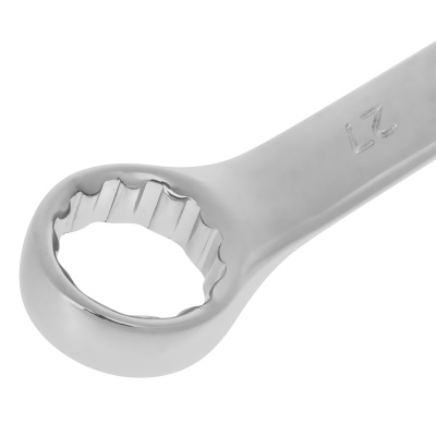 Ключ комбинированный, 27 мм, CrV, полированный хром Matrix по ценам производителя в Москве с доставкой по всей России