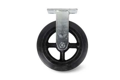 Колесо большегрузное неповоротное FCd 80 200 мм обрезиненное (F) по ценам производителя в Москве с доставкой по всей России