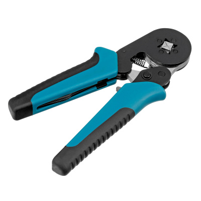 Клещи (пресс-клещи) для обжима наконечников электропроводов с сечением 0.25-8 мм2 Gross по ценам производителя в Москве с доставкой по всей России