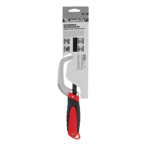 Ножовка по металлу, 250 мм, обрезиненная рукоятка Matrix по ценам производителя в Москве с доставкой по всей России