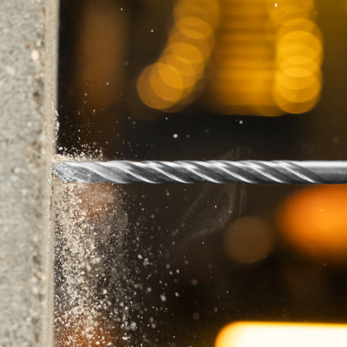 Бур по бетону, цельная крестовая пластина, 6x165 мм, SDS PLUS Denzel по ценам производителя в Москве с доставкой по всей России