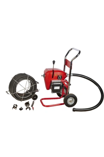 Машина для прочистки канализационных труб секционная 50-200 мм 1,1 кВт TOR TD-200-A по ценам производителя в Москве с доставкой по всей России