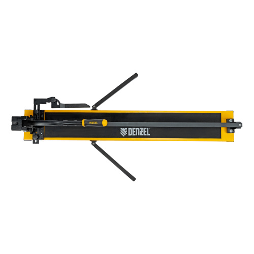 Плиткорез рельсовый 1000х16мм, каретка на подш., стальная станина, усил. рукоятка-пенал Denzel по ценам производителя в Москве с доставкой по всей России