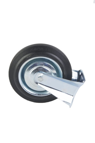 Колесо неповоротное резина FC 85 250 мм (F) по ценам производителя в Москве с доставкой по всей России