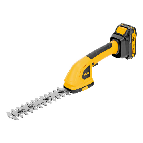 Ножницы-кусторез аккумуляторные GS-20, Li-Ion, 20 В Denzel по ценам производителя в Москве с доставкой по всей России