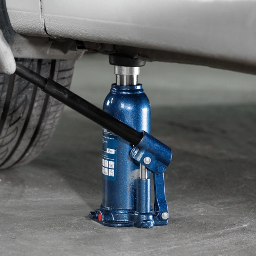 Домкрат гидравлический бутылочный, 6 т, h подъема 207-404 мм, в пластиковом кейсе Stels по ценам производителя в Москве с доставкой по всей России