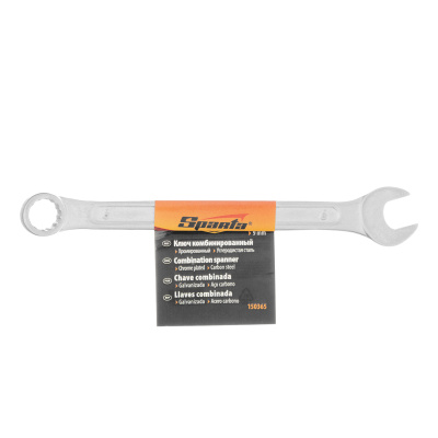Ключ комбинированный, 9 мм, хромированный Sparta по ценам производителя в Москве с доставкой по всей России