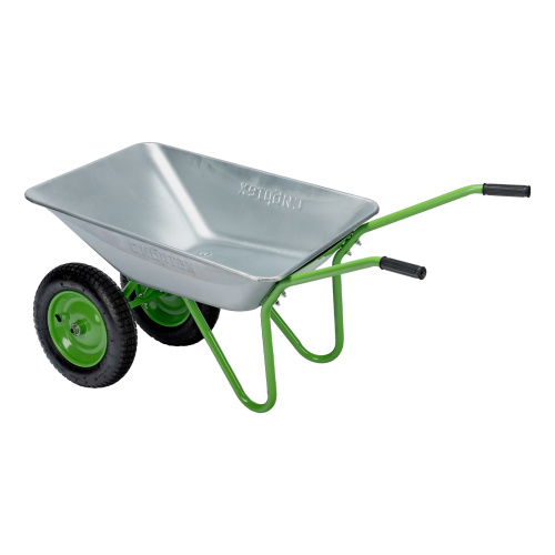 Тачка садовая, 2-х колесная, грузоподъемность 120 кг, объем 65 л Сибртех по ценам производителя в Москве с доставкой по всей России