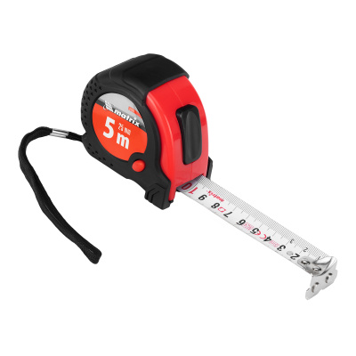 Рулетка Status Magnet fixation,5 м х 25 мм,обрезиненный корпус,зацеп с магнитом Matrix по ценам производителя в Москве с доставкой по всей России