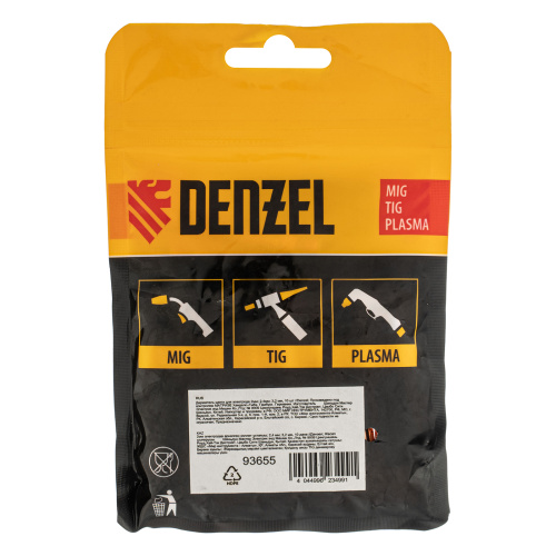 Держатель цанги для электрода 2мм, 2,4мм, 3,2 мм, 10 шт Denzel по ценам производителя в Москве с доставкой по всей России