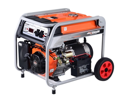 Генератор бензиновый 6,0 кВт 220В 27 л с электростартером и колесами TOR KM8000H по ценам производителя в Москве с доставкой по всей России