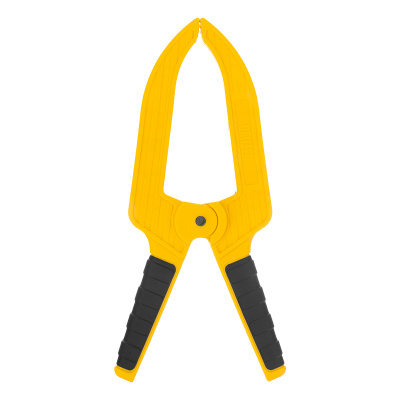 Струбцина клещеобразная, удлиненная 75 х 110 мм двухкомпонентные рукоятки Denzel по ценам производителя в Москве с доставкой по всей России