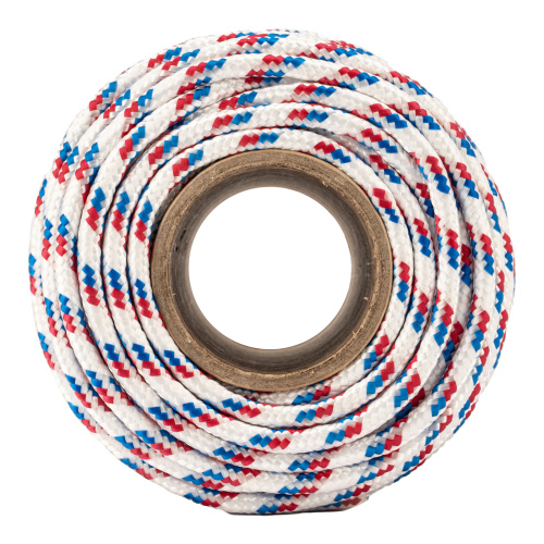 Фал плетеный полипропиленовый с сердечником, 8 мм, L 100 м, 16-прядный, Сибртех по ценам производителя в Москве с доставкой по всей России